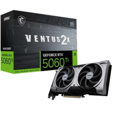 Відеокарта GeForce RTX 5060 Ti (графічна карта) MSI VENTUS 2X OC PLUS 16 ГБ