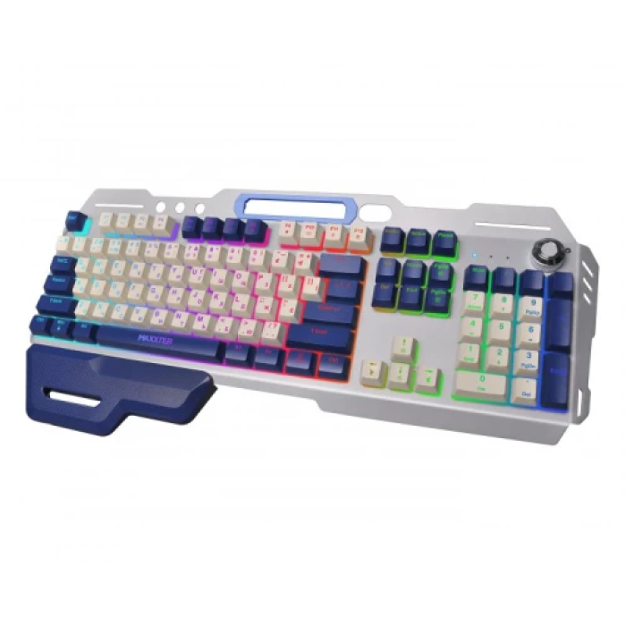 Ігрова клавіатура Maxxter KBG-RGB-01-UA з RGB-підсвічуванням