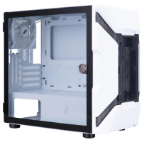Корпус (кейс) 1stPlayer D3-A-WH-1F7-14-W-1F7-W White Midi Tower без БЖ