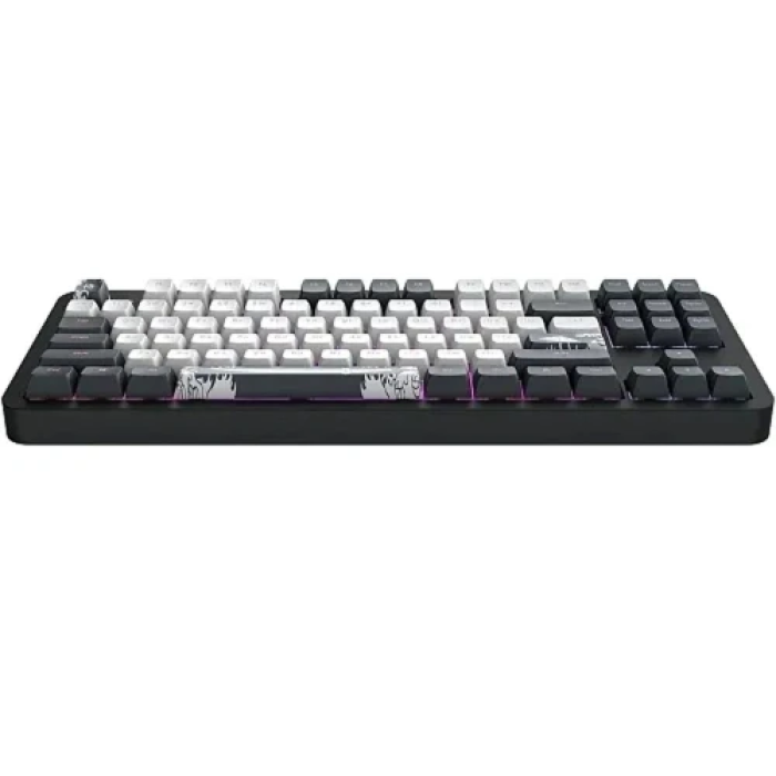 Ігрова механічна клавіатура Dark Project ALU87 Bushido Black/White