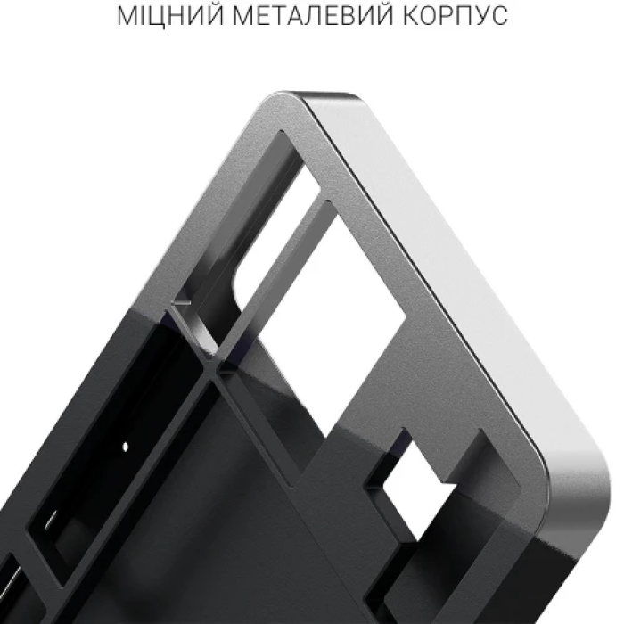 Ігрова механічна клавіатура Dark Project ALU87 Bushido Black/White