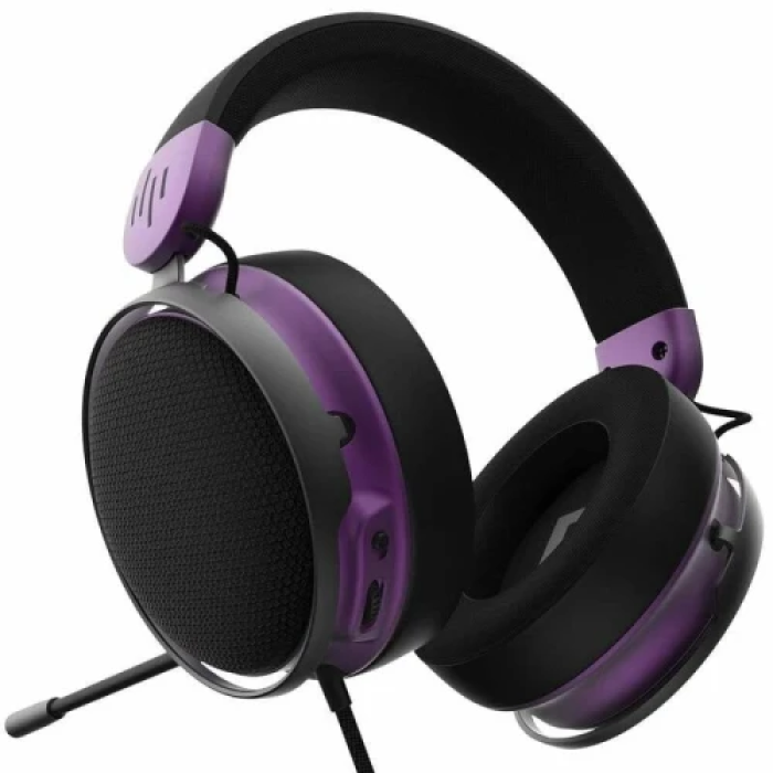 Дротова геймерська гарнітура Dark Project One Sono Black/Violet