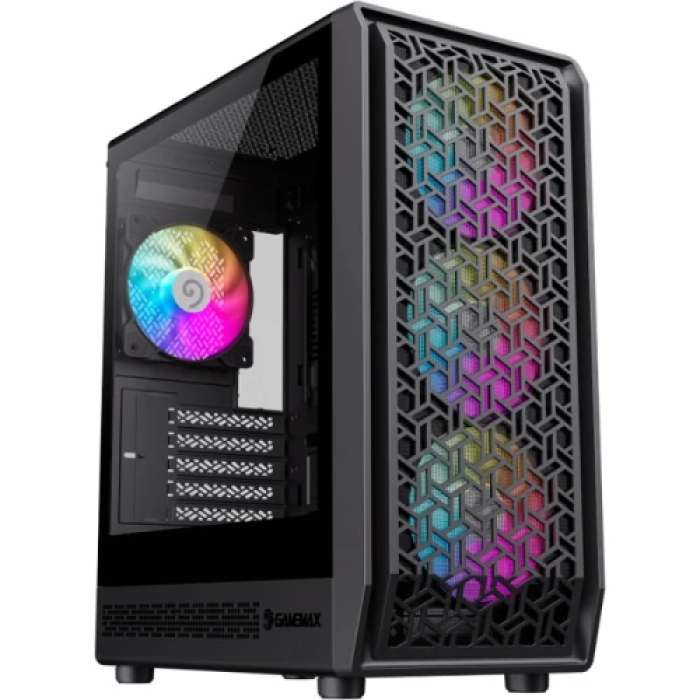 Корпус GameMax Forge COC Mini Tower чорного кольору без блока живлення
