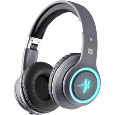 Бездротові навушники (гарнітура) Defender FreeMotion B571 RGB, Grey, до 50 годин