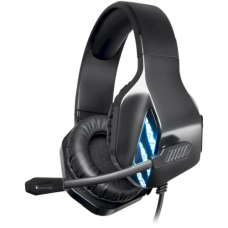 Ігрові навушники (гарнітура) Defender Rival RGB, чорні, кабель 2,2 м