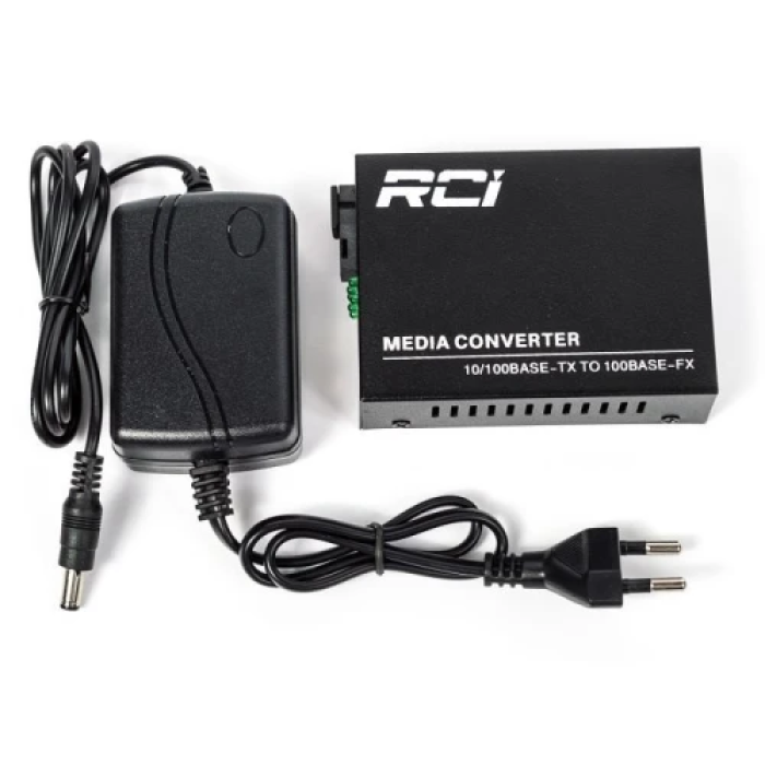 Медіаконвертер RCI для Ethernet-мережі, 20 км, SC