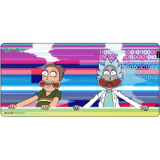 Килимок для миші (ігровий килимок) Warner Bros. Rick and Morty Glitched XL 900 × 420 мм