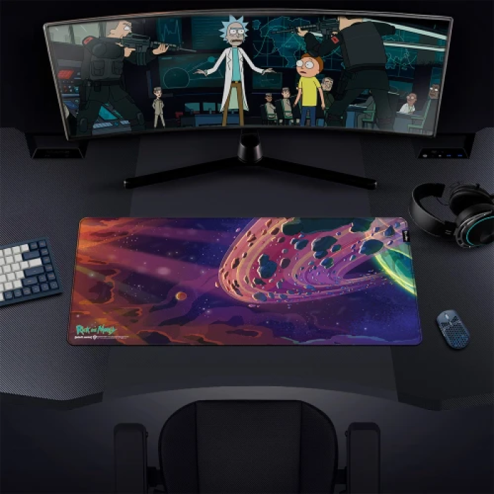 Ігровий килимок Warner Bros. Rick and Morty Glitched XL