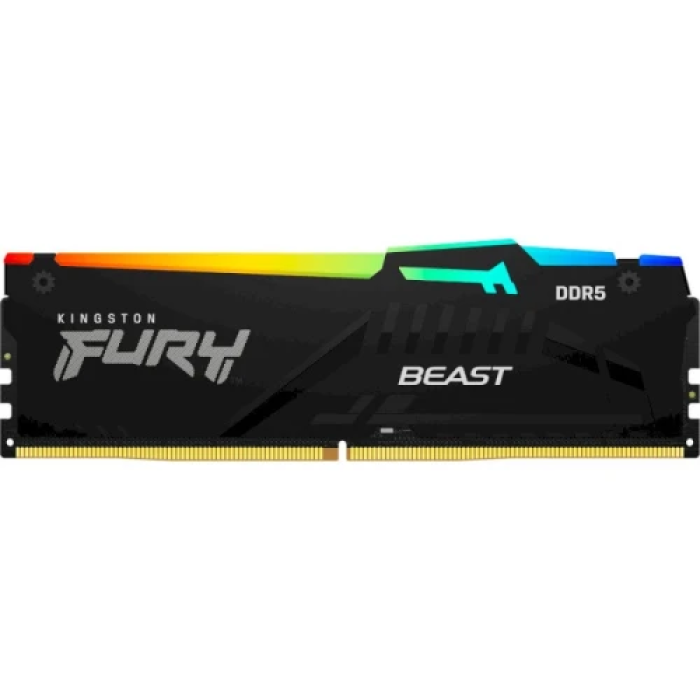 Оперативна пам’ять Kingston Fury Beast RGB DDR5 32 ГБ 5600 МГц