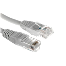 Патч-корд (мережевий кабель) GTL Cat.5e UTP 5 м, сірий