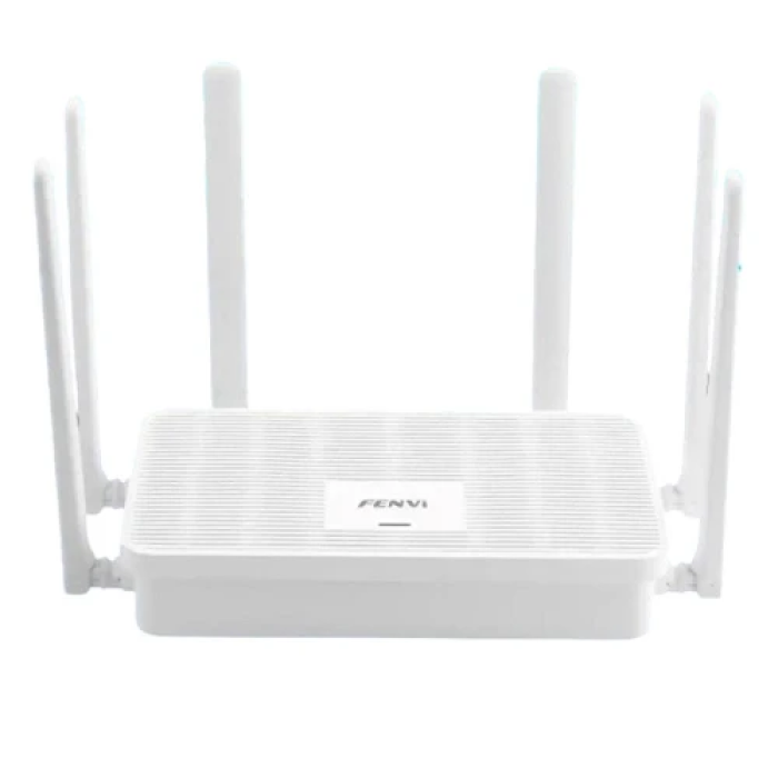 Роутер Fenvi FV-AX3000WR з Wi‑Fi 6 у білому корпусі