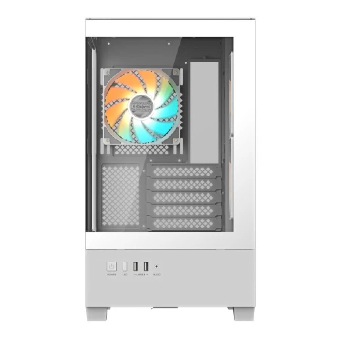 Корпус Gigabyte C201 PANORAMIC ICE White для Micro ATX і Mini ITX
