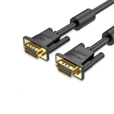 Кабель VGA (відеокабель) Vention 5 м, чорний