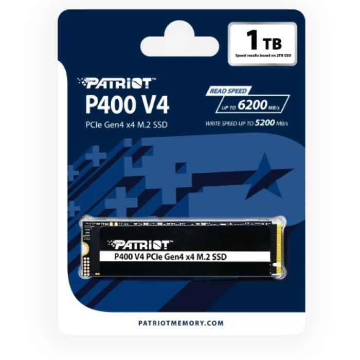SSD Patriot P400 V4 на 1 ТБ з NVMe