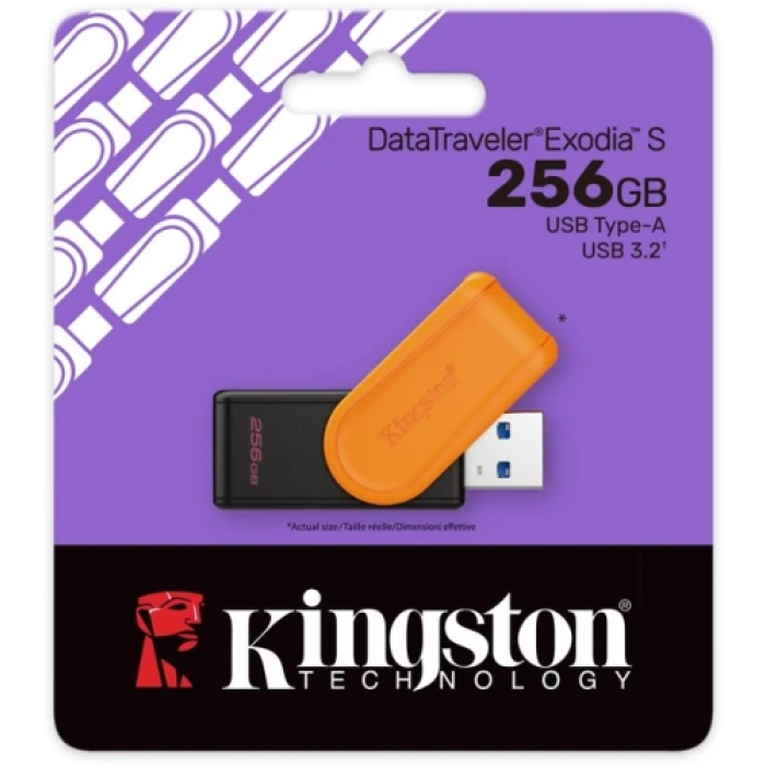 USB-флешка Kingston DataTraveler Exodia S на 256 ГБ