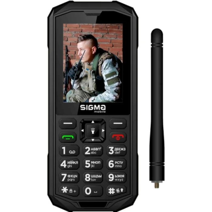 Захищений кнопковий телефон Sigma mobile X-treme PA68 WAVE