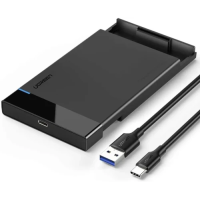 Зовнішня кишеня для SSD/HDD (бокс) Ugreen US221 USB 3.2 Gen 1, 2.5", чорна