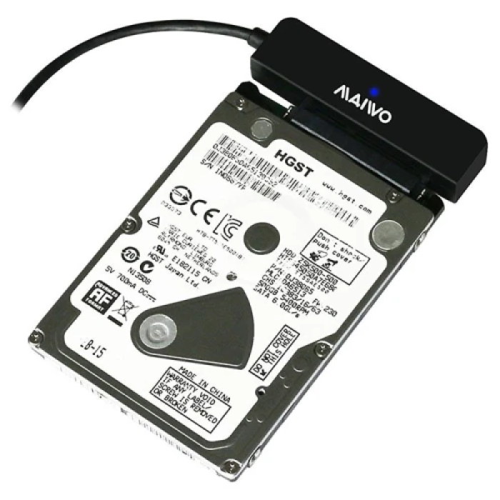 Адаптер Maiwo K104A для підключення SATA-накопичувачів через USB