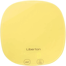 Кухонні ваги (електронні ваги) Liberton LKS-0718 до 10 кг, Yellow