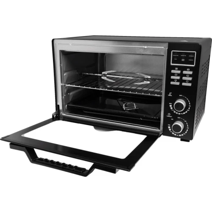 Настільна електродуховка Liberton LEO-501E Black на 50 л