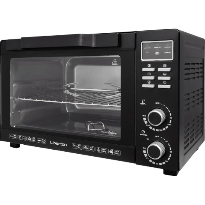 Настільна електродуховка Liberton LEO-501E Black на 50 л