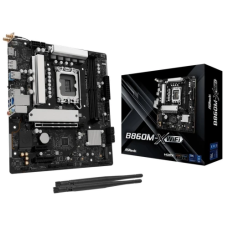 Материнська плата (системна плата) ASRock B860M-X WiFi MicroATX, 2 слоти DDR5
