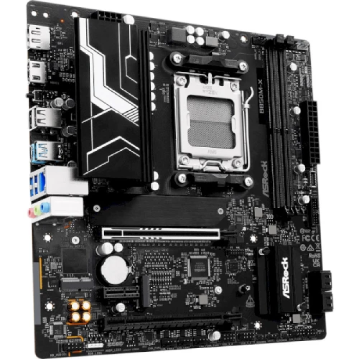 Материнська плата ASRock B850M-X R2.0 для AM5 у форматі MicroATX