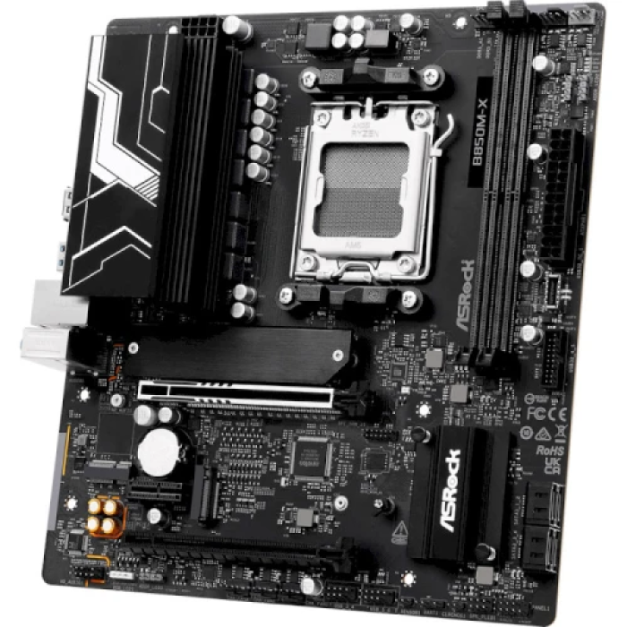 Материнська плата ASRock B850M-X R2.0 для AM5 у форматі MicroATX