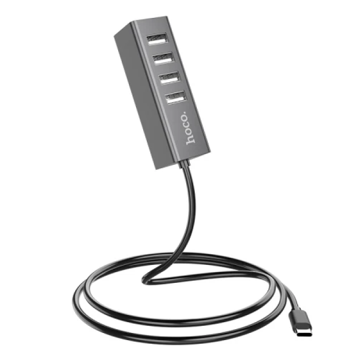 USB-концентратор Hoco HB1 на 4 порти USB 2.0