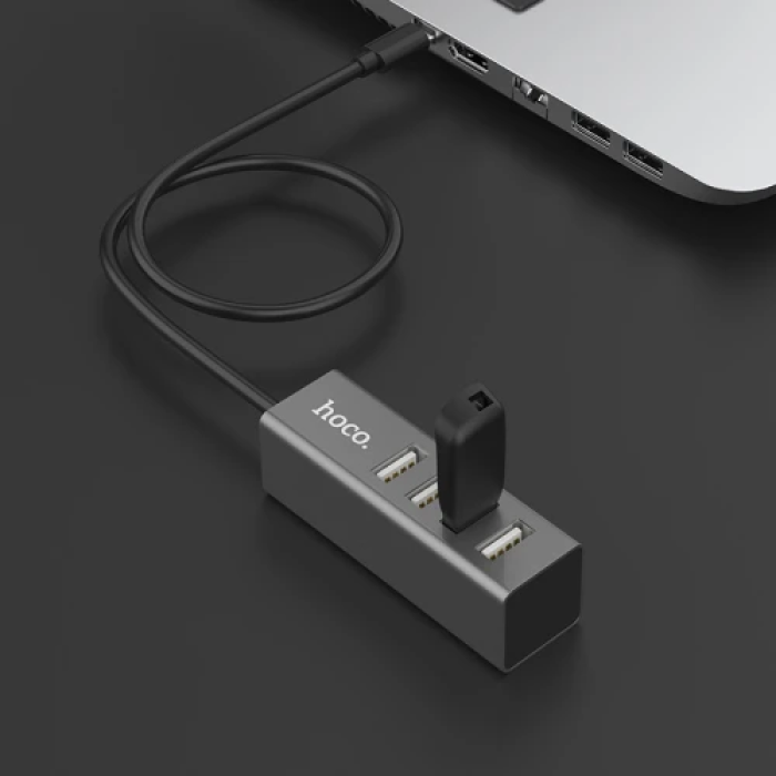 USB-концентратор Hoco HB1 на 4 порти USB 2.0