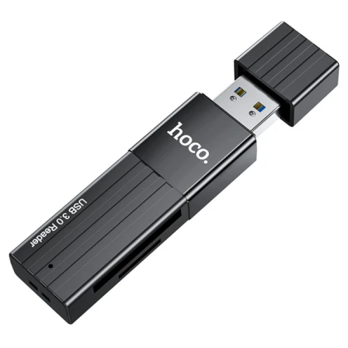 Кардридер Hoco HB20 Mindful для карт microSD і SD
