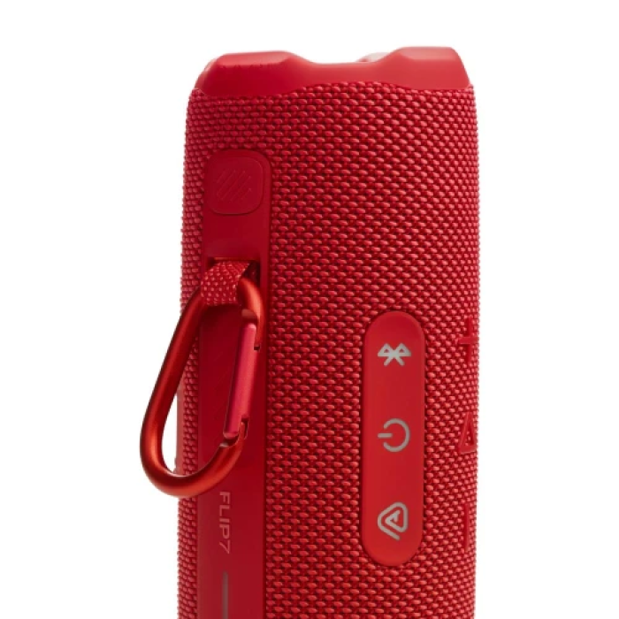 Портативна Bluetooth-колонка JBL Flip 7 червоного кольору