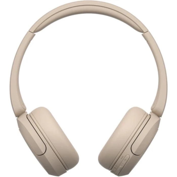 Бежеві накладні навушники Sony WH-CH520 з мікрофоном