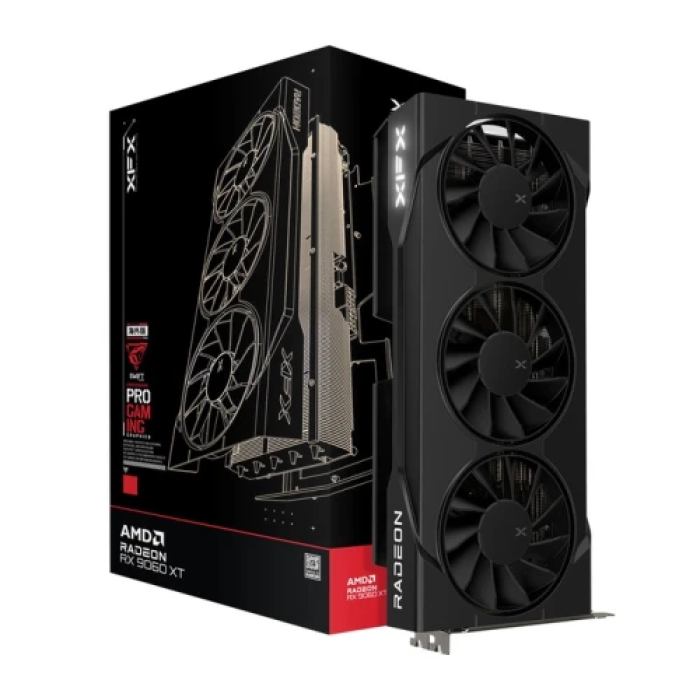 Ігрова відеокарта XFX RX 9060 XT Swift Triple OC Gaming 16 ГБ