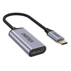 Перехідник USB Type-C — DisplayPort (адаптер) Choetech HUB-H11-GY-V2 20 см, 4K