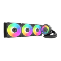 Система рідинного охолодження (водяний кулер) Arctic Liquid Freezer III Pro 360 A-RGB чорна
