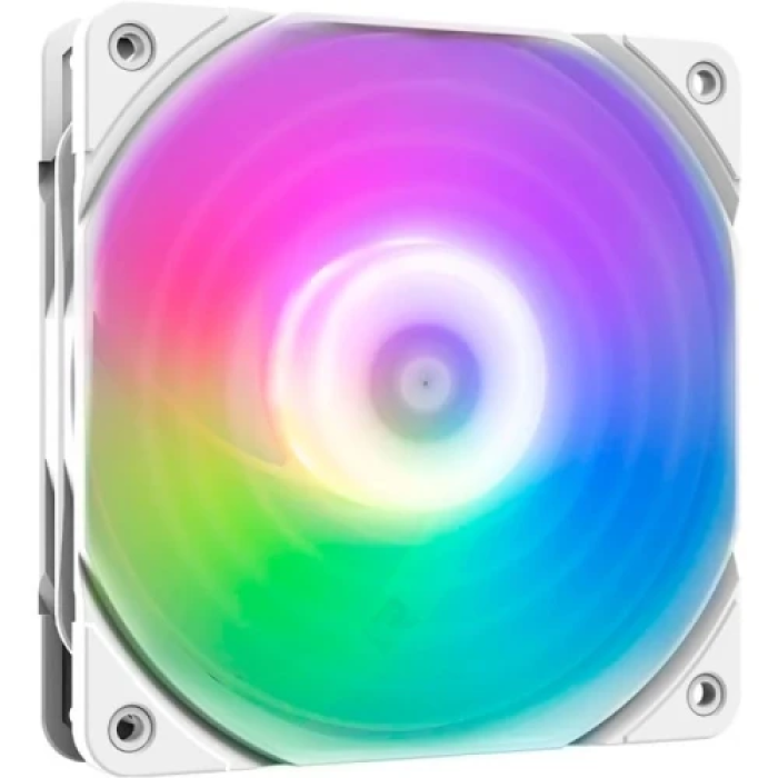 Білий корпусний вентилятор Zalman ZM-AF120R ARGB, 120 мм