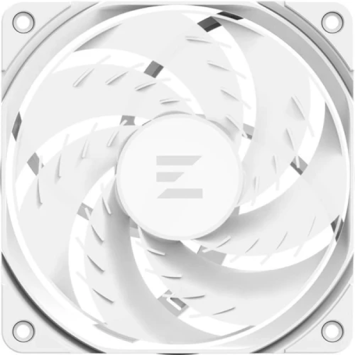 Білий корпусний вентилятор Zalman ZM-AF120R ARGB, 120 мм