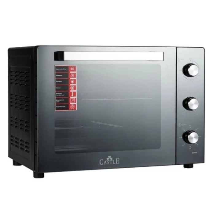 Електродуховка-мініпіч Castle CPE-70B на 70 л