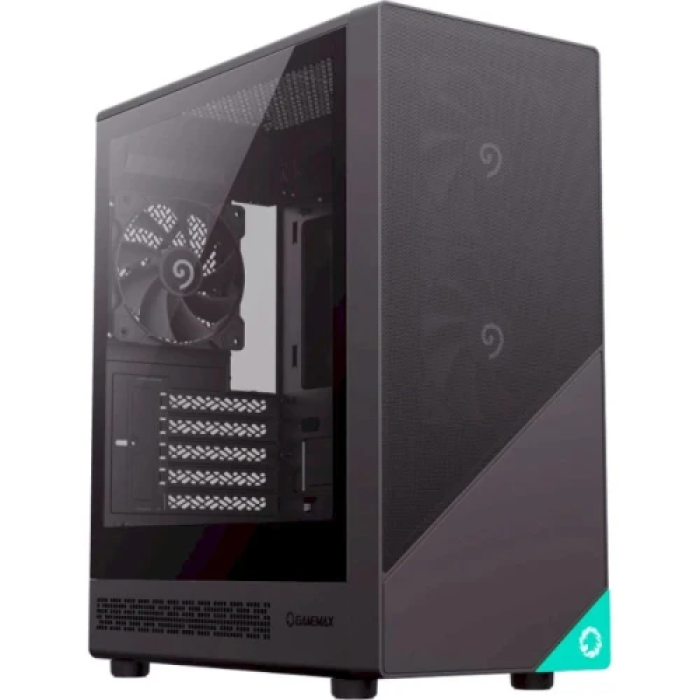 Чорний корпус GameMax Focus MB Micro Tower для компактного ПК