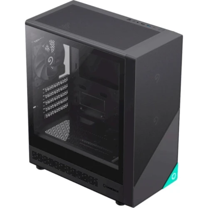 Чорний корпус GameMax Focus MB Micro Tower для компактного ПК