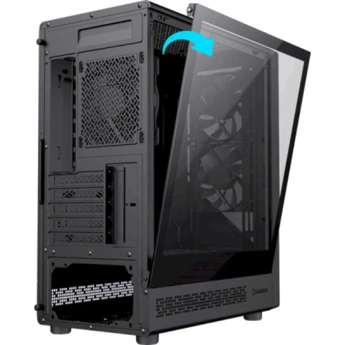 Чорний корпус GameMax Focus MB Micro Tower для компактного ПК