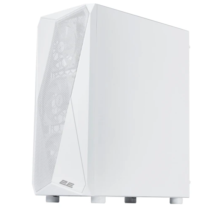 Білий корпус 2E Gaming Aruba G3313W Mid Tower з ARGB
