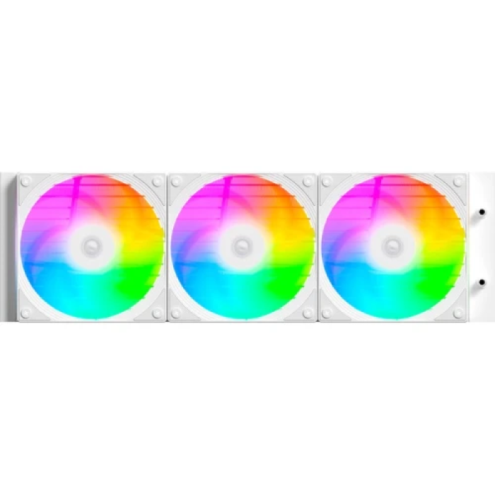 Біла 360-мм система рідинного охолодження ID-Cooling FX360 INF WHITE