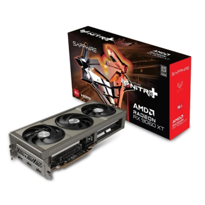 Відеокарта Sapphire NITRO+ Radeon RX 9060 XT 16 ГБ
