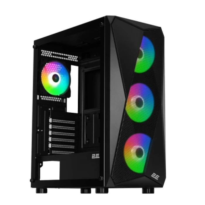 Корпус 2E Gaming Aruba G3313B для ПК з ARGB-вентиляторами