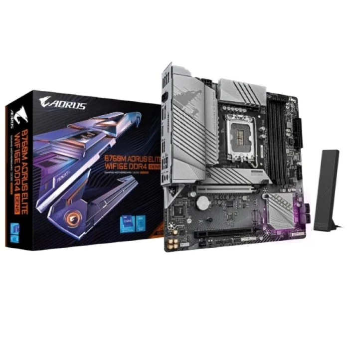 Материнська плата Gigabyte AORUS B760M з DDR5 і Wi-Fi 6E