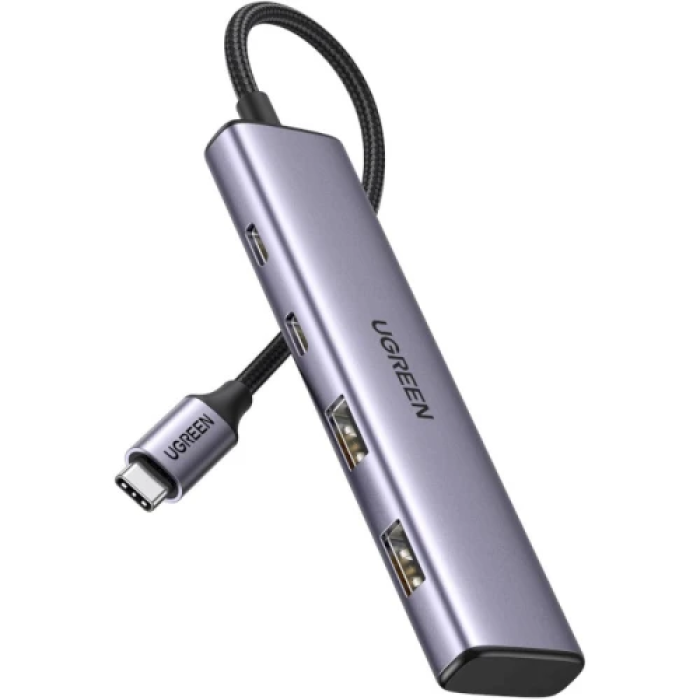 USB-хаб Ugreen CM473 Type-C 3.0 на 4 порти