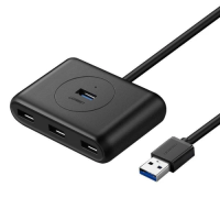 USB-хаб (розгалужувач USB) Ugreen CR113 4 порти USB 3.0, кабель 50 см