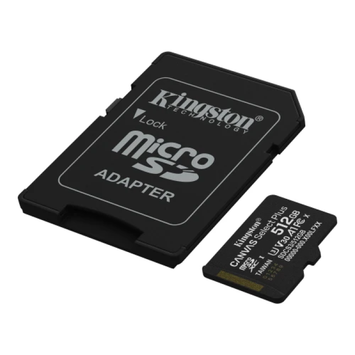 Карта microSDXC Kingston Canvas Select Plus на 512 ГБ